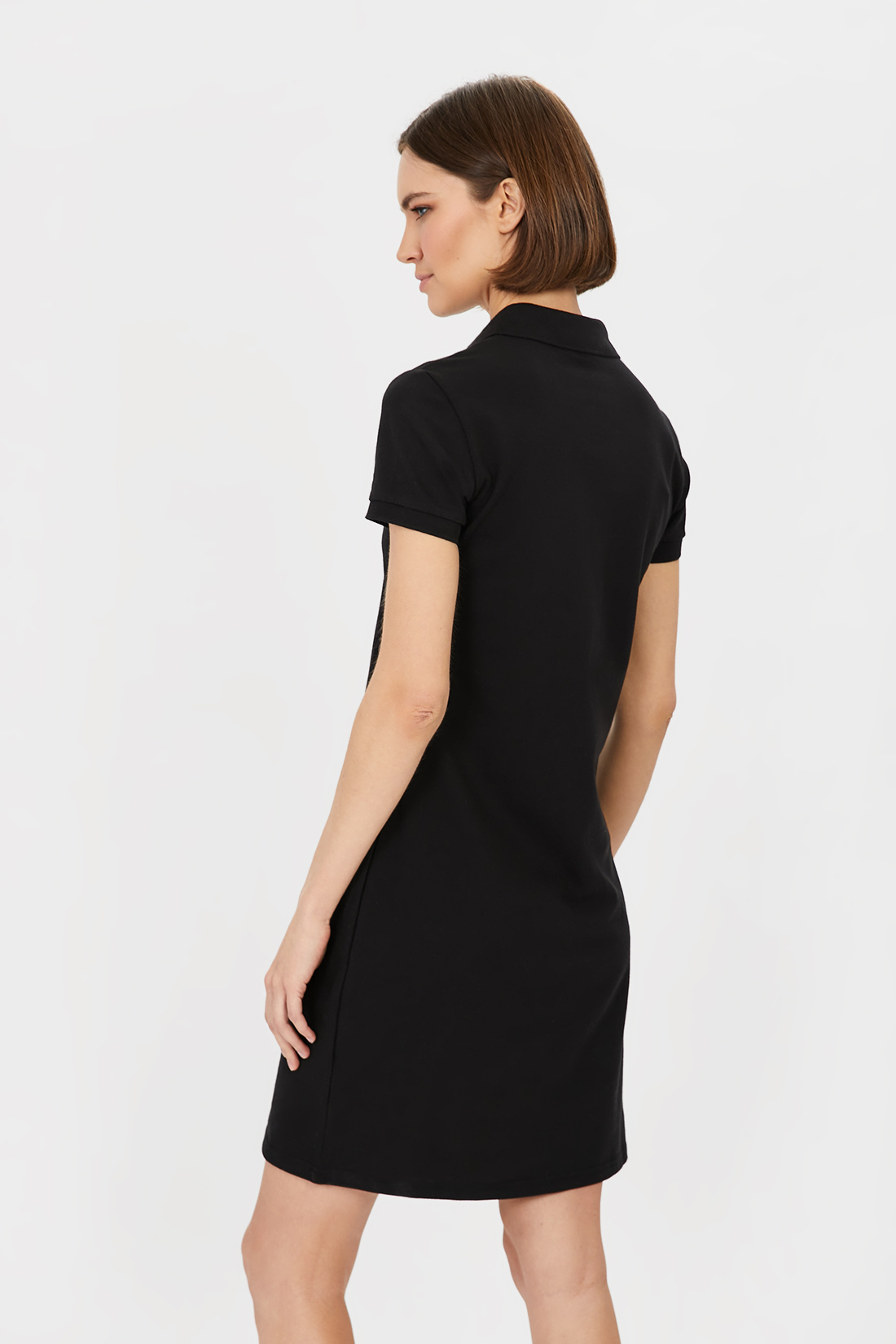 Платье-футболка женское Baon B451201 черное XXL