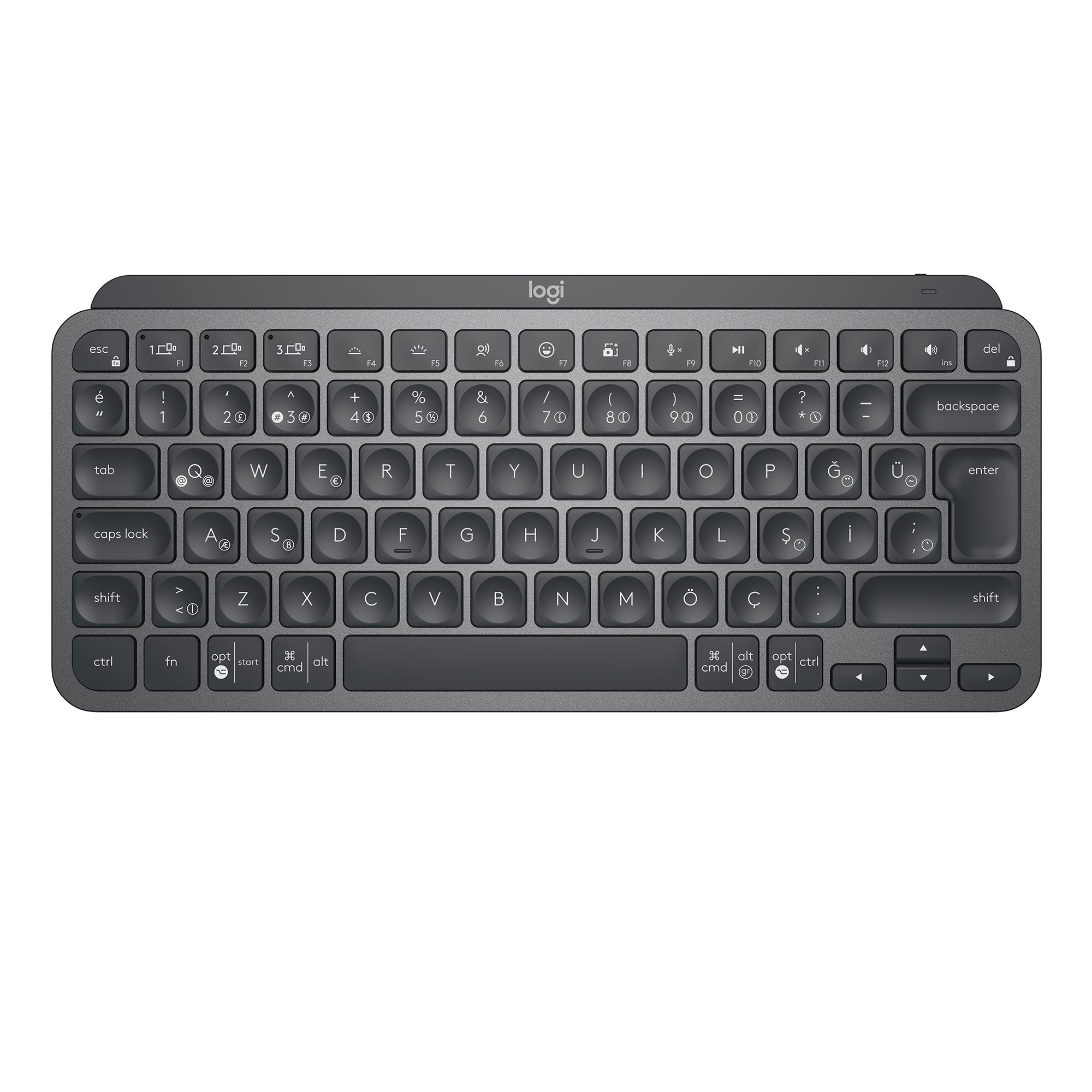 Беспроводная клавиатура Logitech MX Keys Mini Gray (920-010501), купить в Москве, цены в интернет-магазинах на Мегамаркет