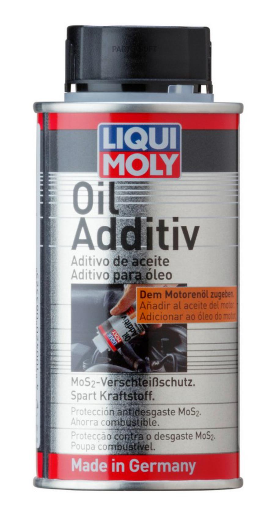 Антифрикционная присадка с дисульфидом молибдена LIQUI MOLY 8352 0,125 л - купить в Москве, цены на Мегамаркет | 100053560637