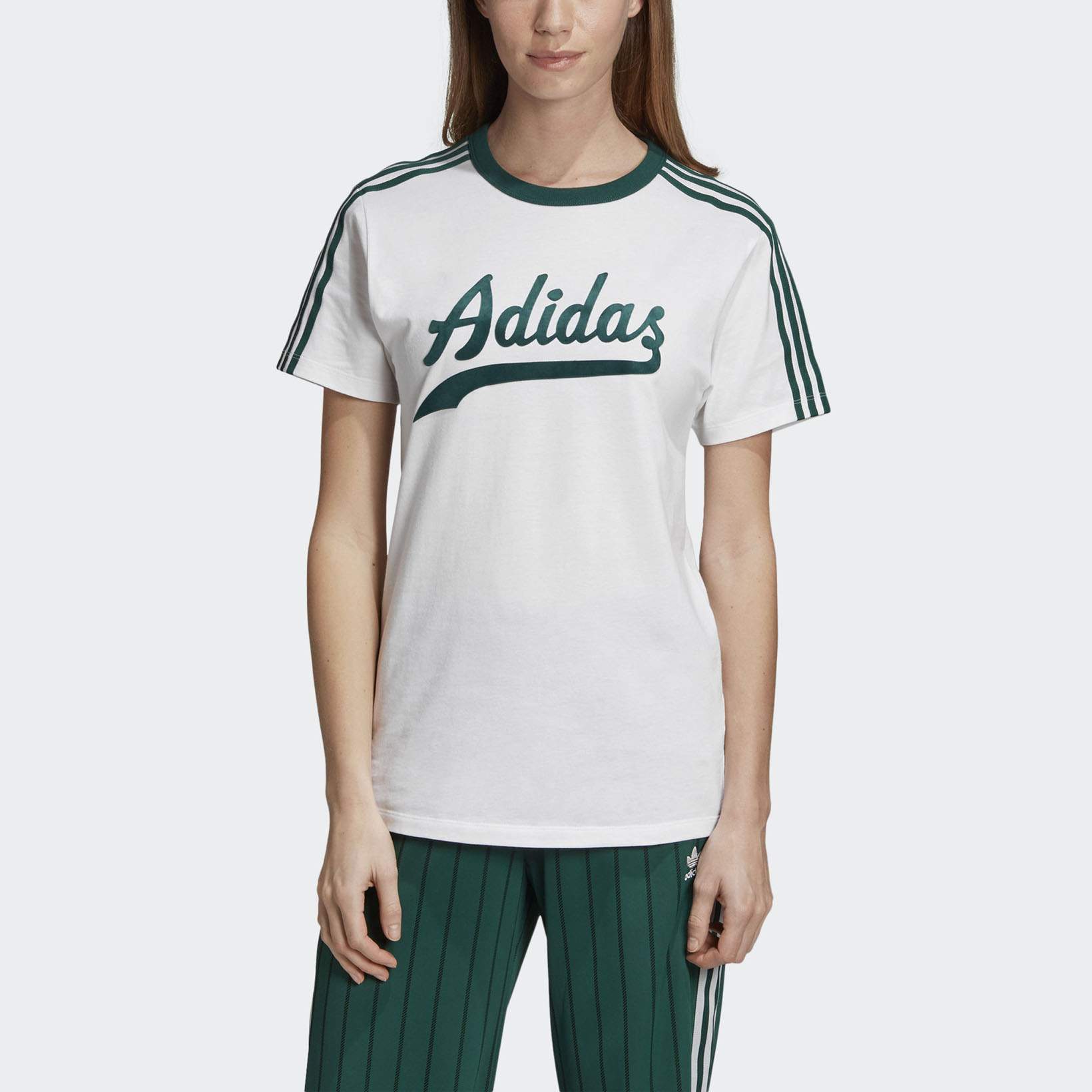 Футболка женская Adidas DU9916 белая 30 DE