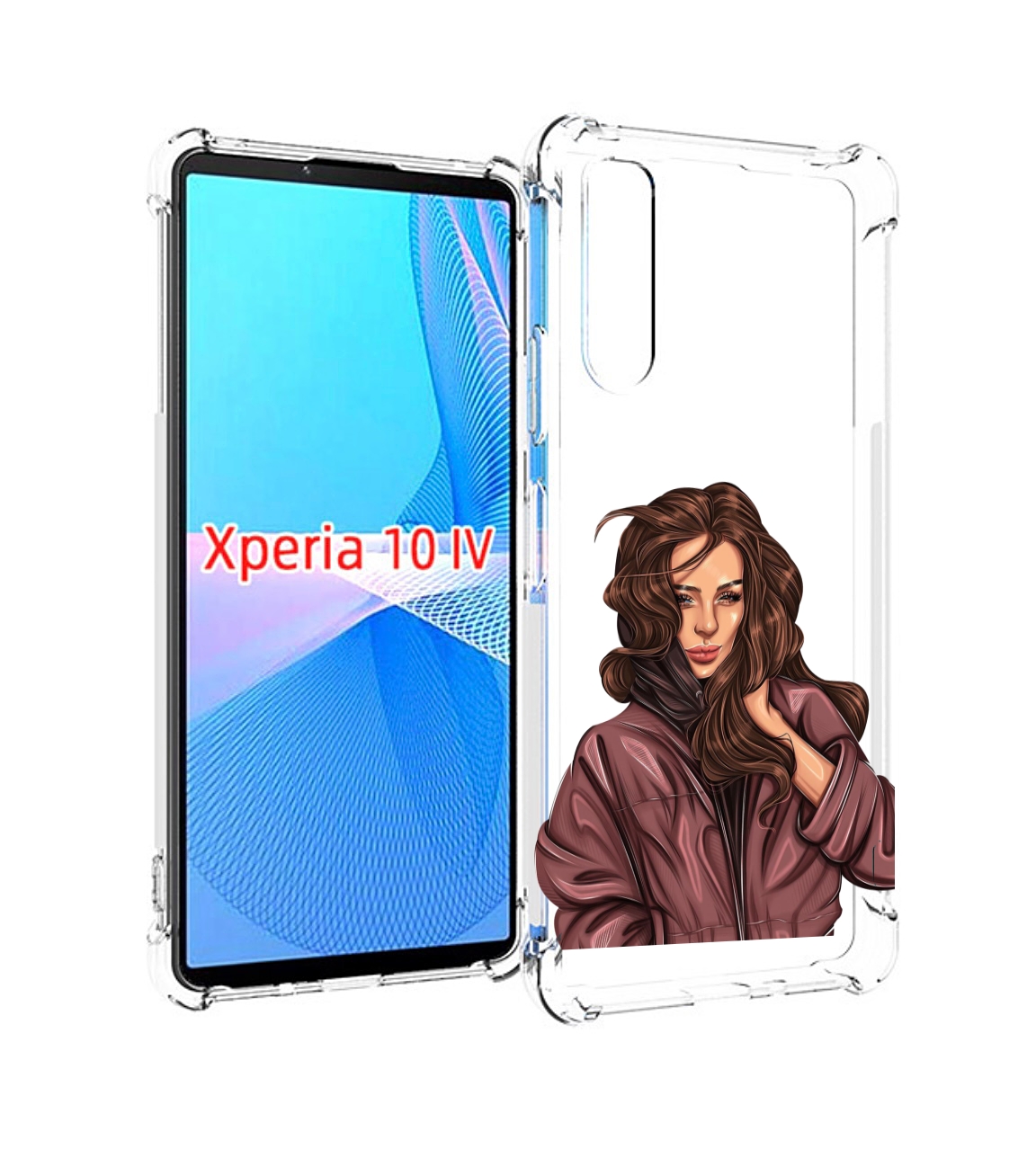 Чехол MyPads Арт рисунок девушки для Sony Xperia 10 IV (10-4) – купить в  Москве, цены в интернет-магазинах на Мегамаркет