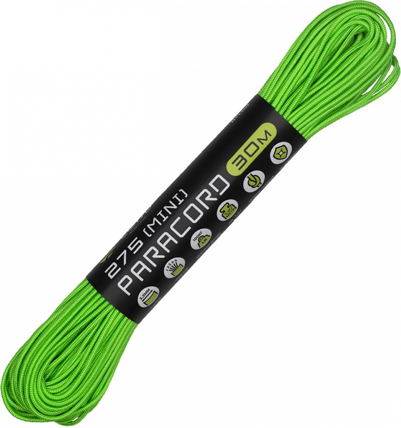 Паракорд 275 CORD 30м (neon green) - купить в Москве, цены на Мегамаркет | 100029243115