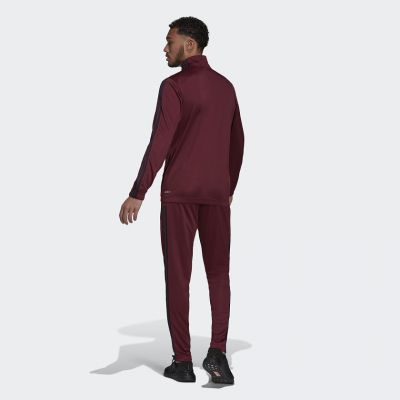 Костюм мужской Adidas H52970 бордовый M - купить в Москве, цены на Мегамаркет
