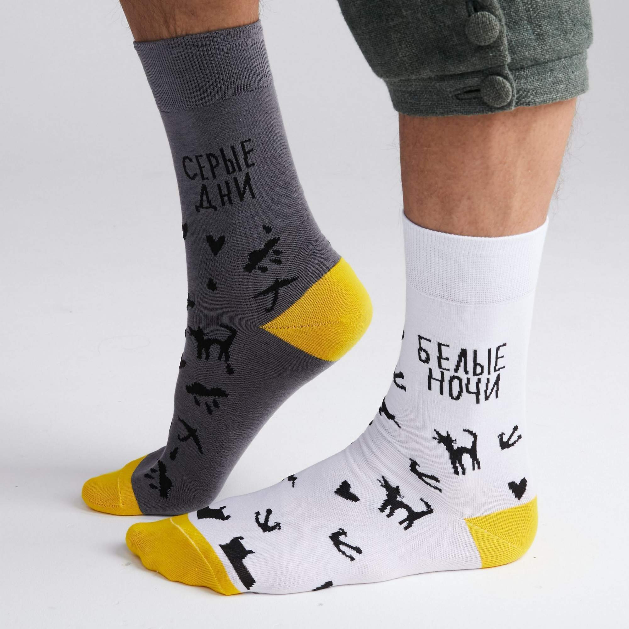 Носки St. Friday Socks SPB-1004-02 разноцветные 42-46