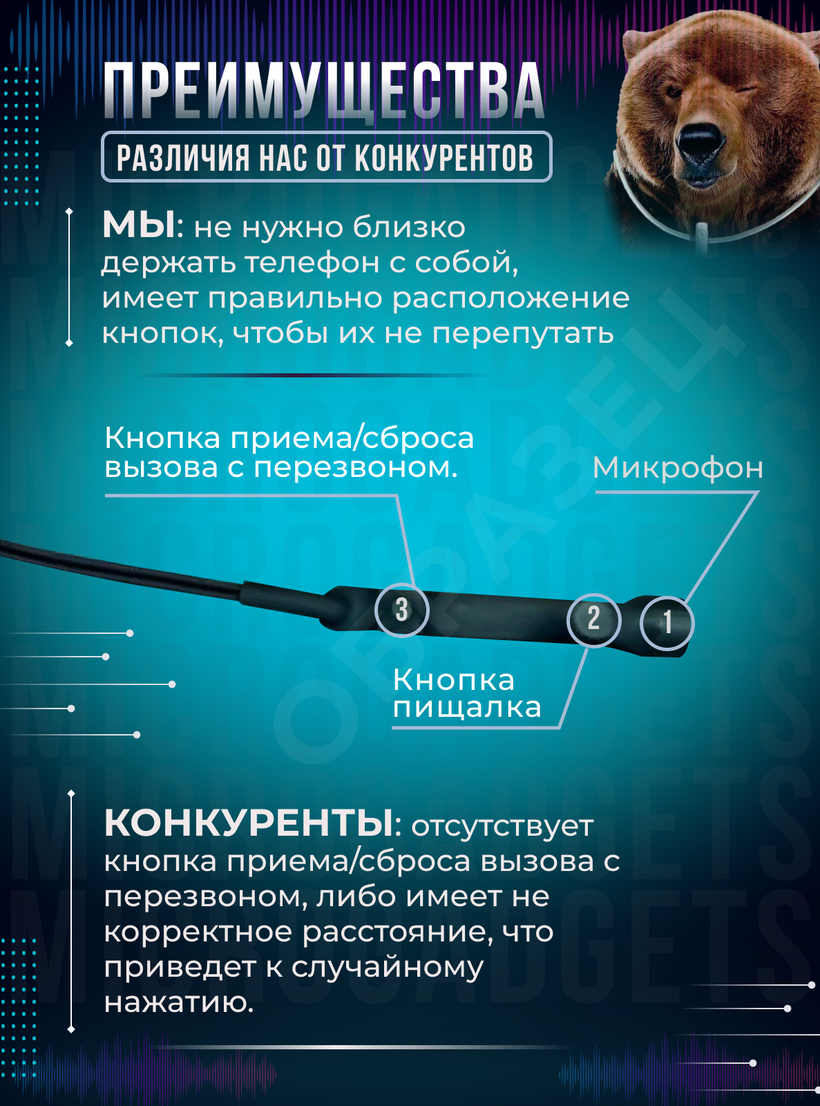 Микронаушник Microgadgets Bluetooth PRO Black - отзывы покупателей на  маркетплейсе Мегамаркет | Артикул: 600013453433