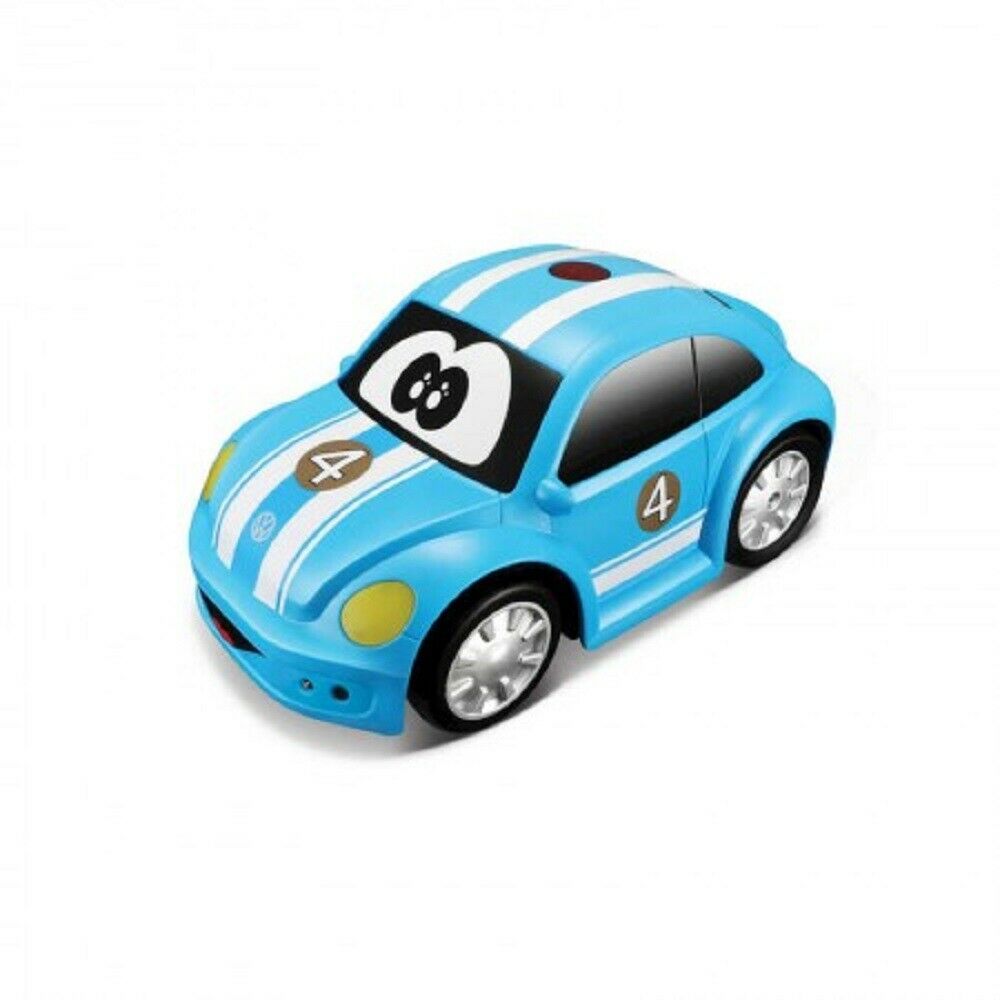 Машинка на радиоуправлении Bburago Junior New Beetle: Blue Racing Deco  16-92007 – купить в Москве, цены в интернет-магазинах на Мегамаркет