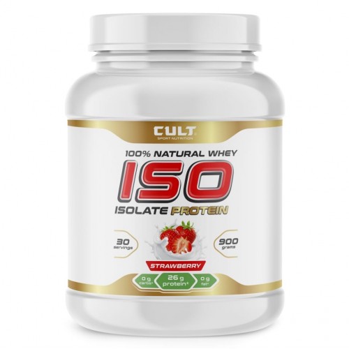 Протеин Cult Sport Nutrition Iso Protein, 900 г, strawberry