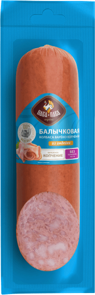 Купить колбаса варено-копченая Пава-Пава Балычковая 300 г, цены на Мегамаркет | Артикул: 100068132409