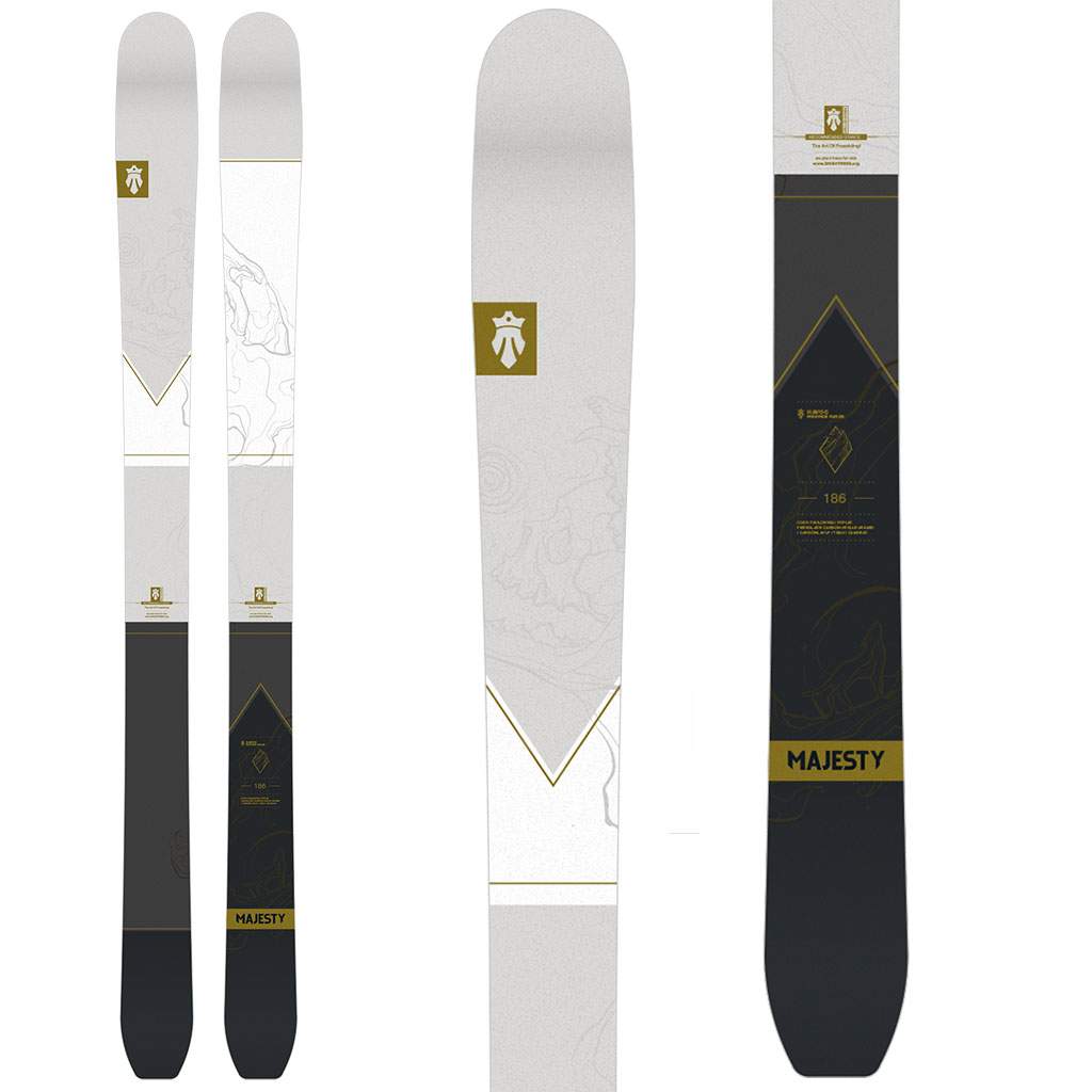 Горные Лыжи Majesty 2020-21 Havoc White/Black (См:181)