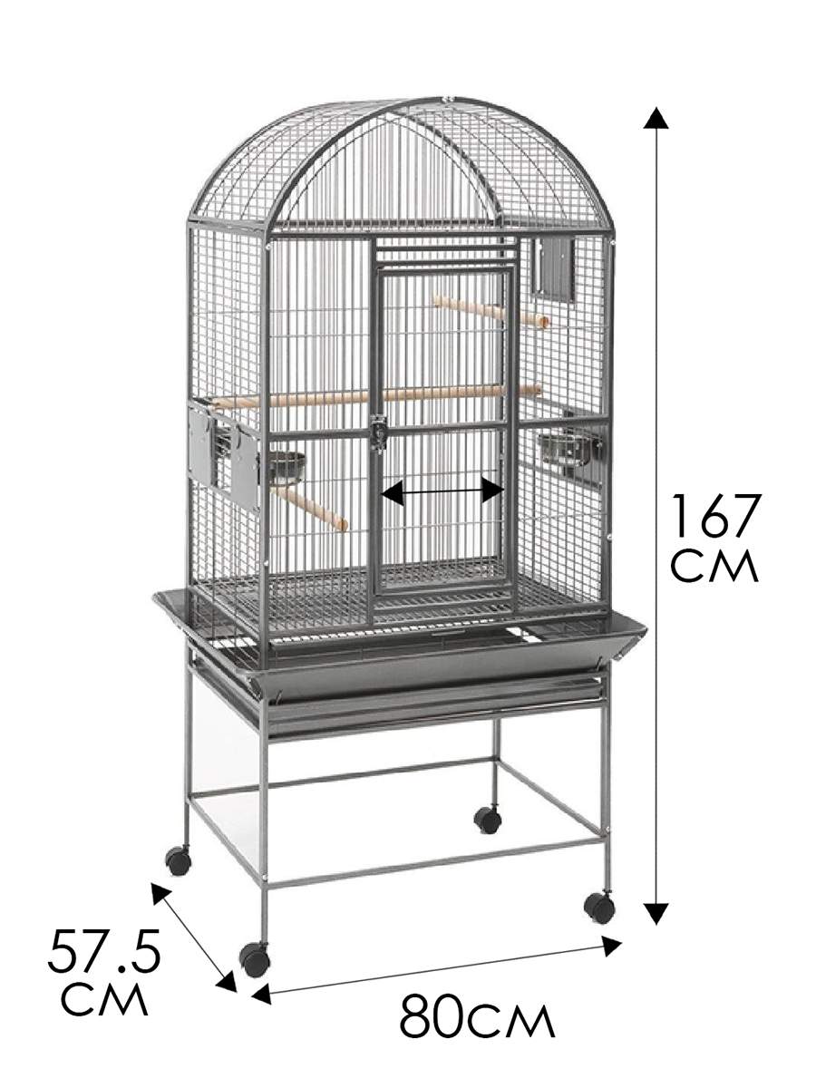 Купить клетка для птиц Savic 80x57.5x167 5683-0048, цены на Мегамаркет |  Артикул: 600005525208