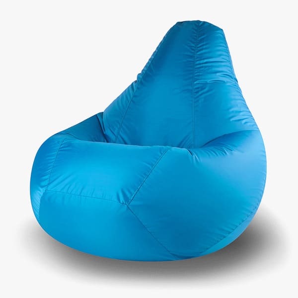 Кресло-мешок Happy-puff,размер L «Oxford» голубой