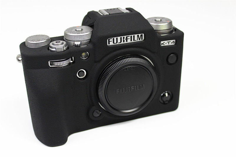 Силиконовый чехол MyPads для фотоаппарата Fujifilm X-T4 черный