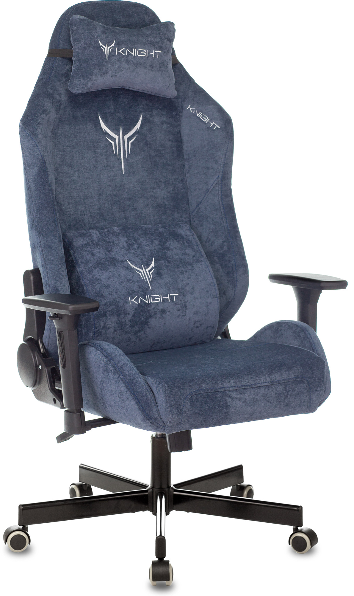 Кресло игровое Knight N1 синий - купить в ТЕХНОВСЕ, цена на Мегамаркет