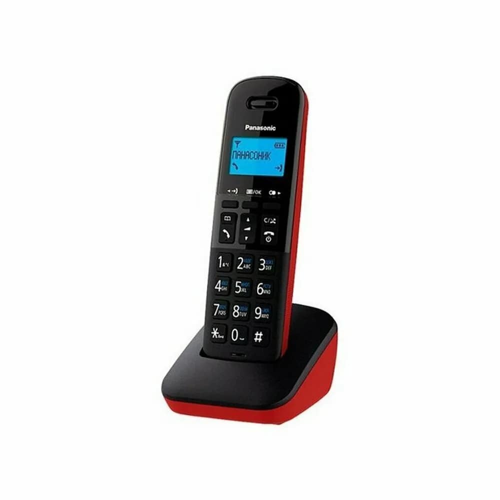 DECT телефон Panasonic KX-TGB610RUR черный, купить в Москве, цены в  интернет-магазинах на Мегамаркет