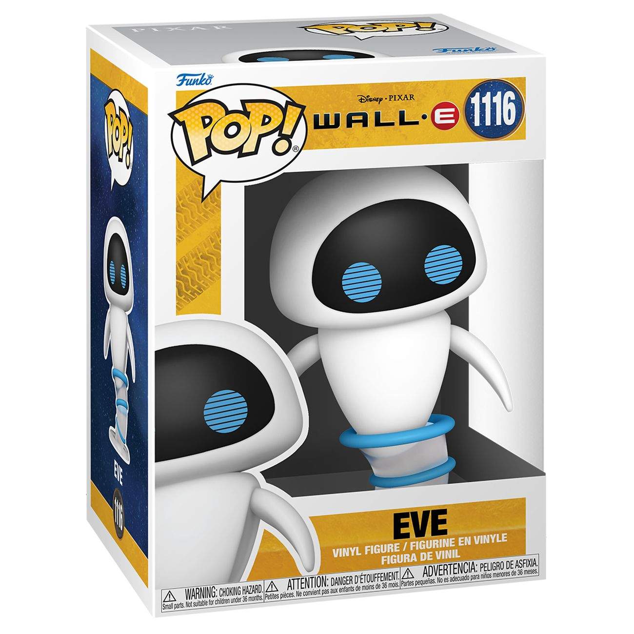 Отзывы о фигурка Funko POP! Disney: Wall-E Eve Flying - отзывы покупателей  на Мегамаркет | коллекционные фигурки FUN25491677 - 100029532499