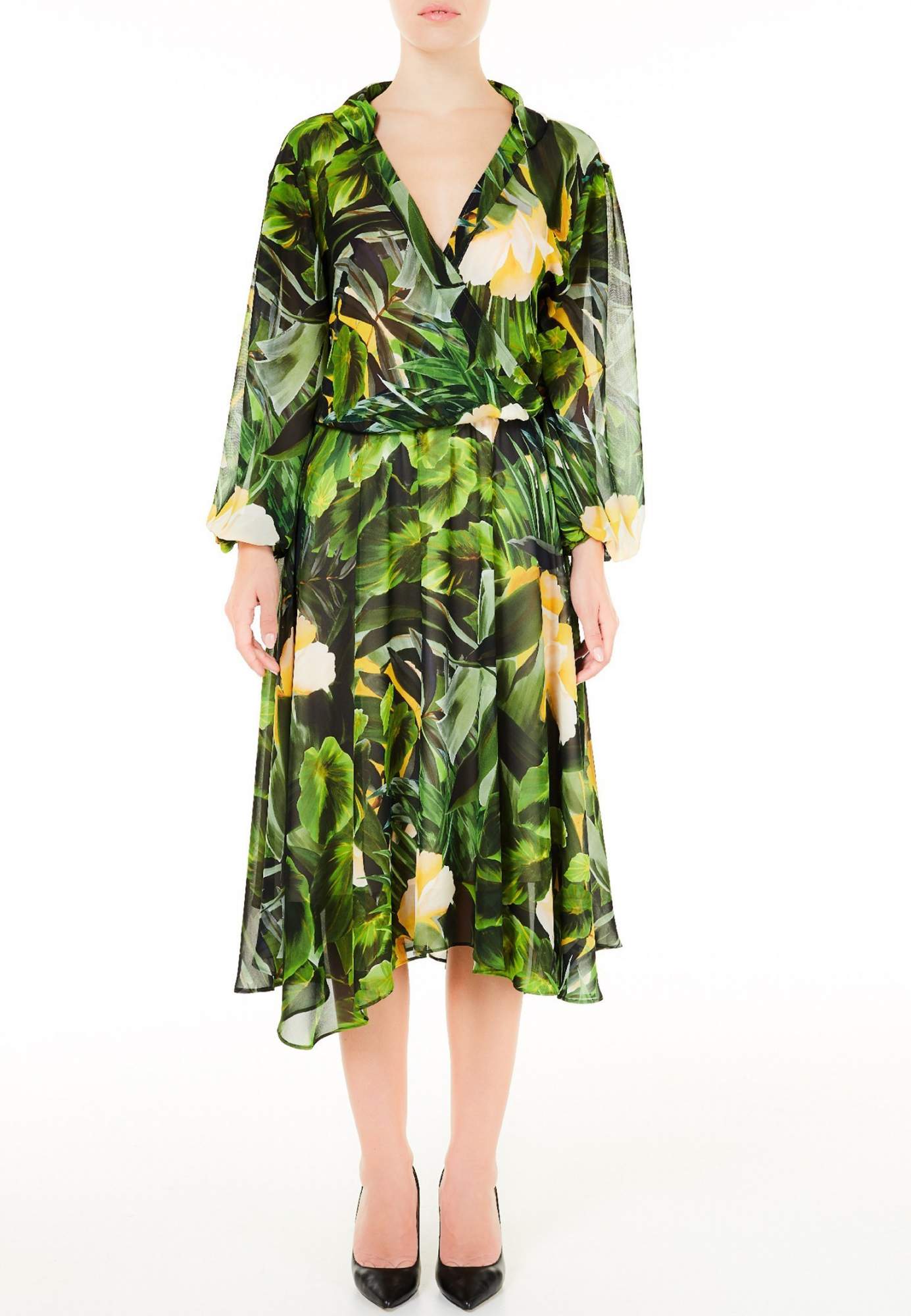 Платье женское Liu Jo 125602 зеленое 40 IT