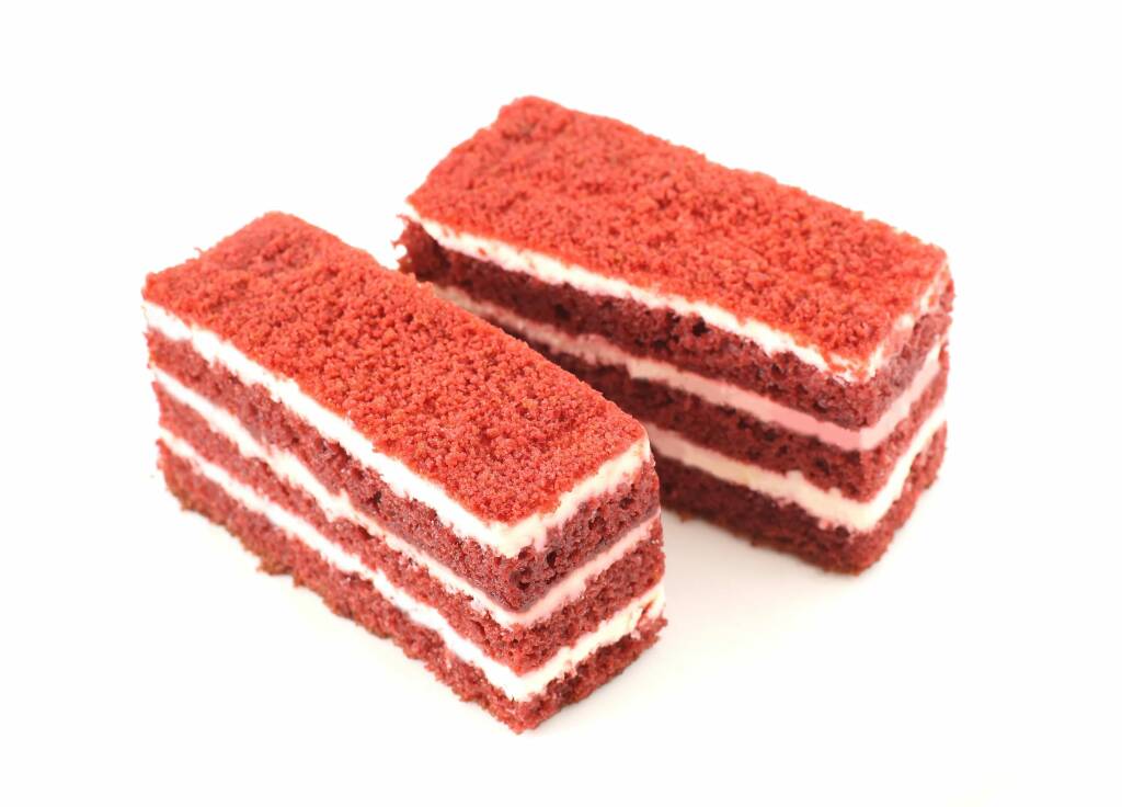 Пирожное «Красный бархат» в стиле «Вупи-пай»