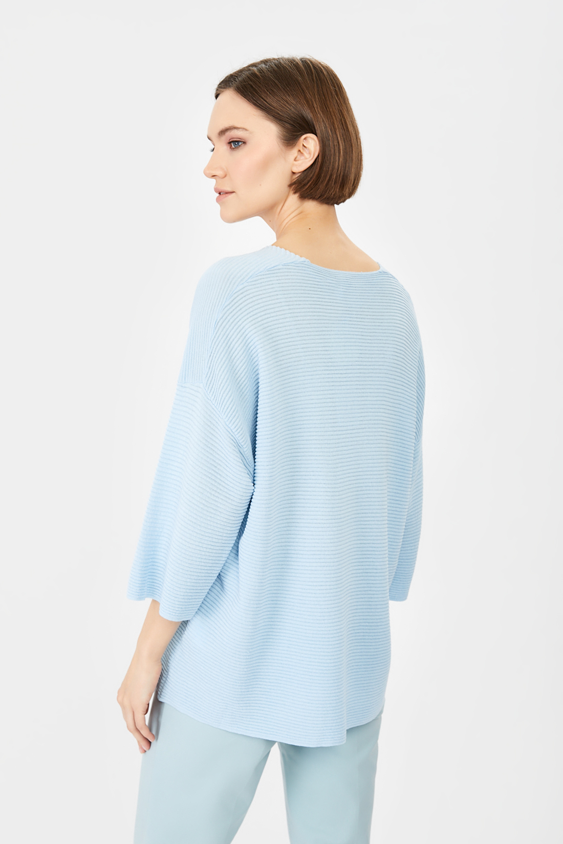 Пуловер женский Baon B131048 голубой M