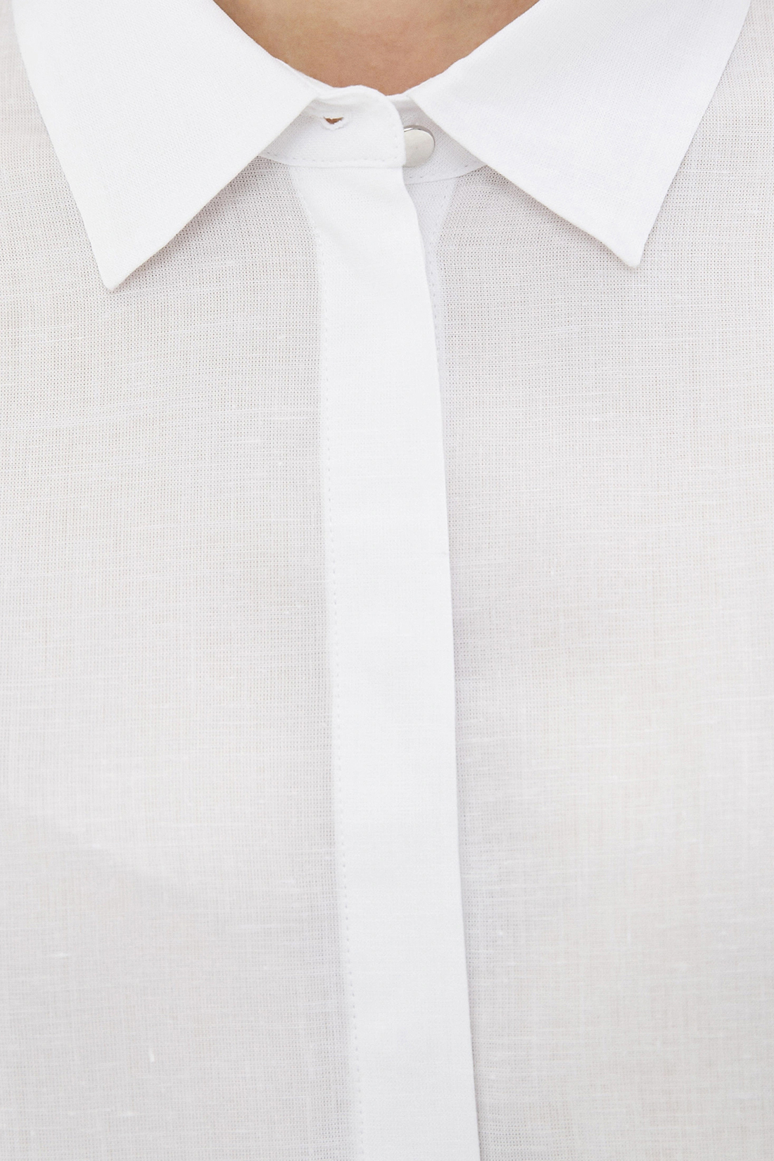 Рубашка женская Baon B171001 белая XXL