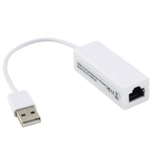 Сетевая карта RJ-45 KS-is KS-449 USB2.0 на LAN Ethernet кабель адаптер - белый, купить в Москве, цены в интернет-магазинах на Мегамаркет