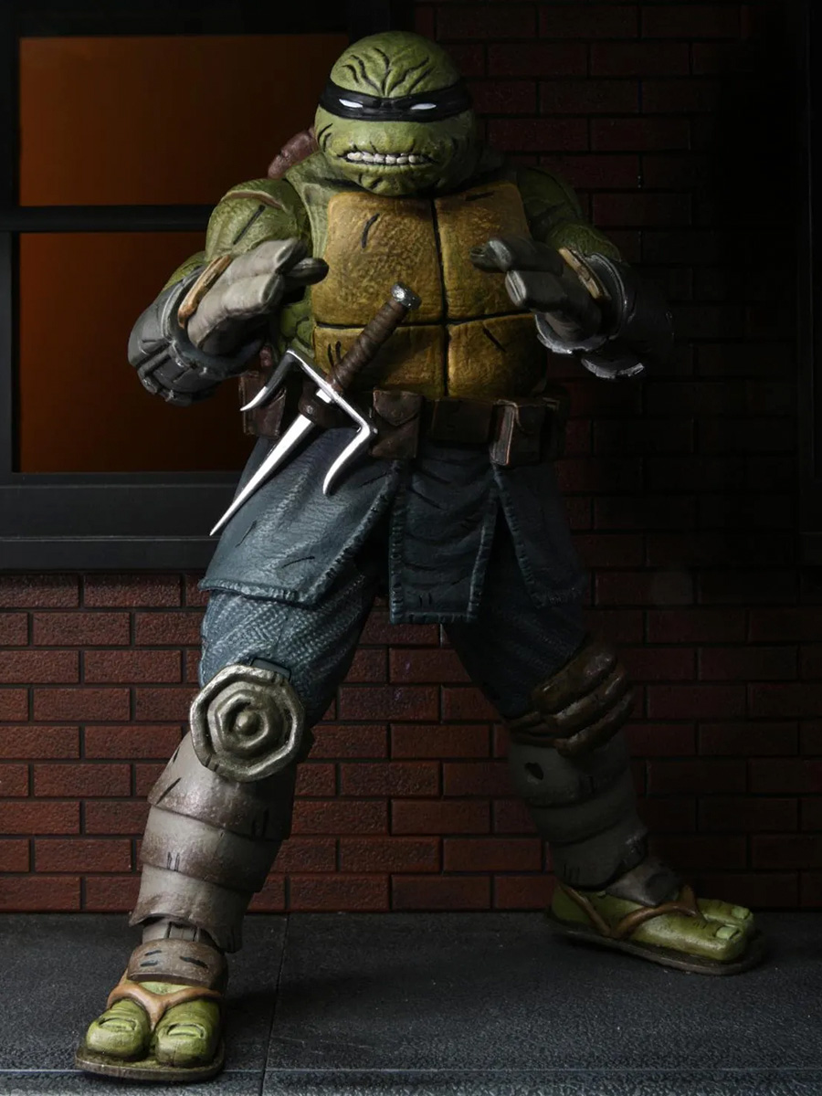 Купить фигурка Neca Черепашки ниндзя Микеланджело Последний ронин TMNT с  аксессуарами 16,5 см, цены на Мегамаркет