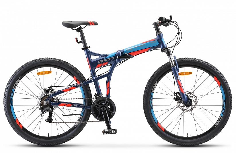Велосипед Stels Pilot 950 MD V011 2020 17.5" темно-синий - купить в Москве, цены на Мегамаркет | 100028430638