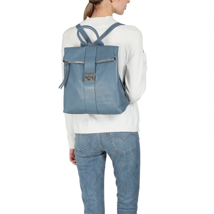 Рюкзак женский Diva`s Bag S7173 серо-голубой