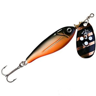 Блесна вращающаясяающаяся BLUE FOX Minnow Super Vibrax 1 /CB / 5гр. BFMSV1-CB BLUE FOX - купить в GFish, цена на Мегамаркет