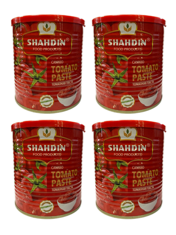 Купить томатная паста Shahdin Иран, 800 г х 4 шт, цены на Мегамаркет | Артикул: 600013454449