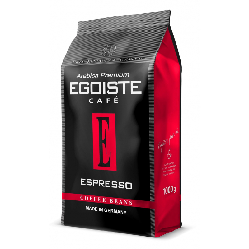 Купить кофе в зернах Egoiste Espresso, 1кг, цены на Мегамаркет | Артикул: 100060631461