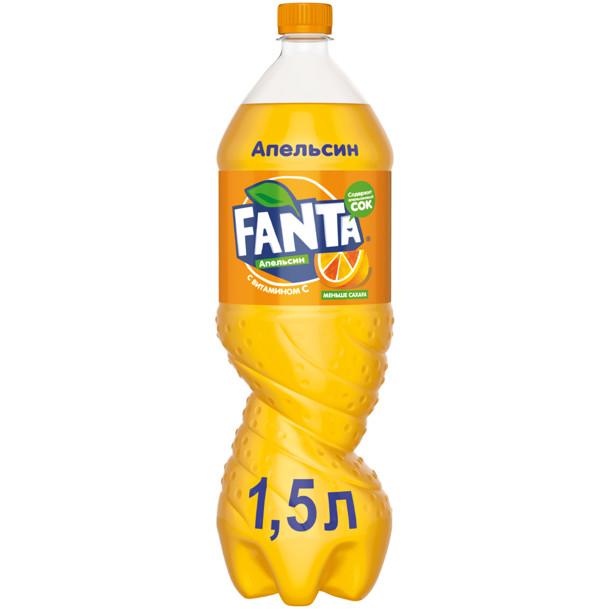 Напиток сильногазированный Fanta апельсин безалкогольный пластик 1.5 л -  отзывы покупателей на маркетплейсе Мегамаркет | Артикул: 100023688371