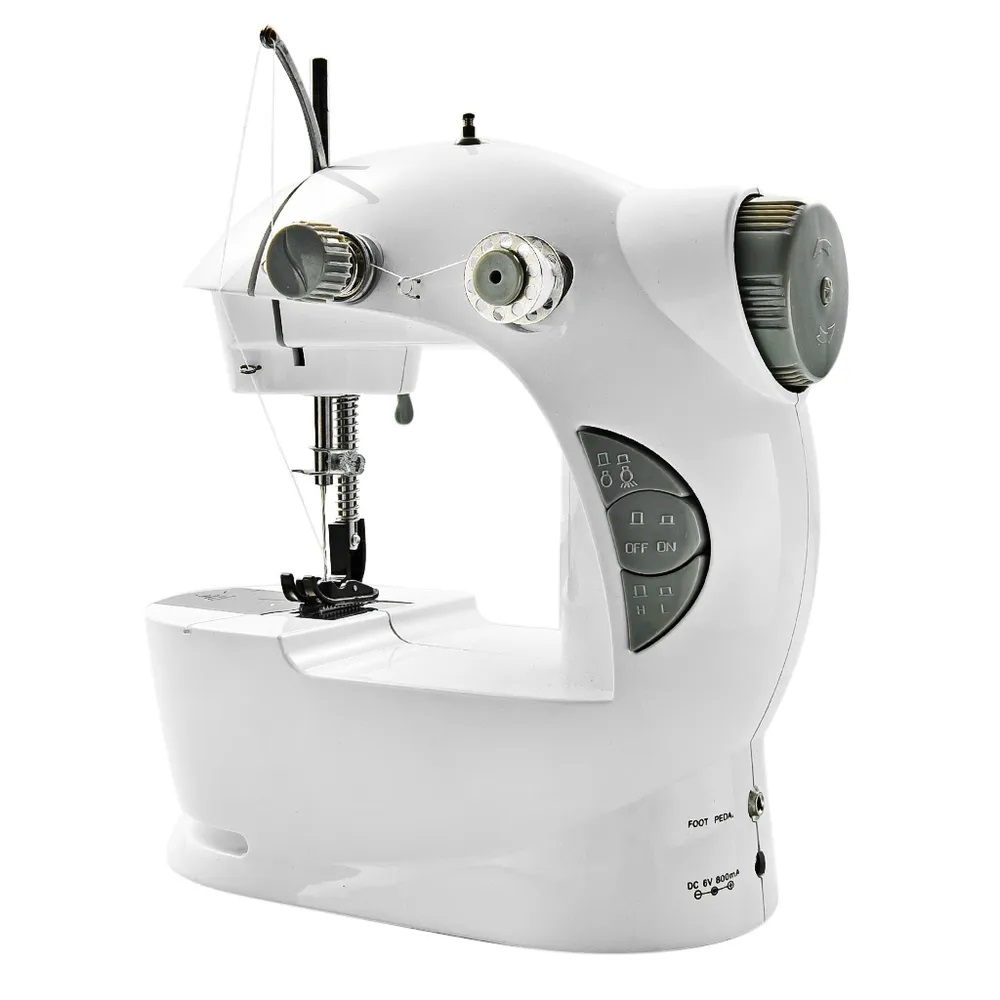 Швейная машина 4в1 Mini Sewing Machine - отзывы покупателей на маркетплейсе  Мегамаркет | Артикул: 600003321908