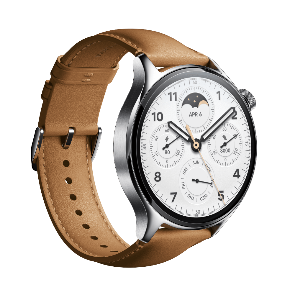 Смарт-часы Xiaomi Watch S1 Pro GL серебристый/коричневый (X41808), купить в Москве, цены в интернет-магазинах на Мегамаркет