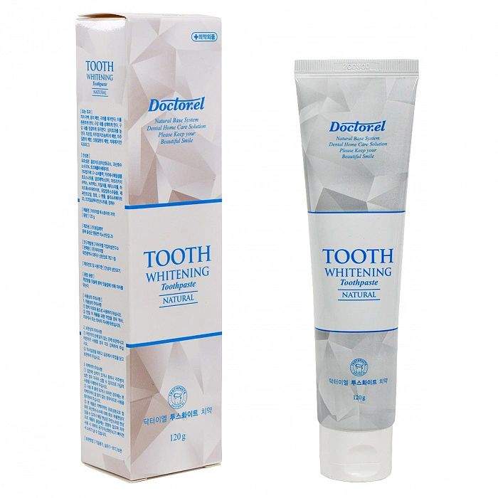 Купить зубная паста Dr.EL Tooth Whitening отбеливающая, 120 г, цены на Мегамаркет | Артикул: 600007568450