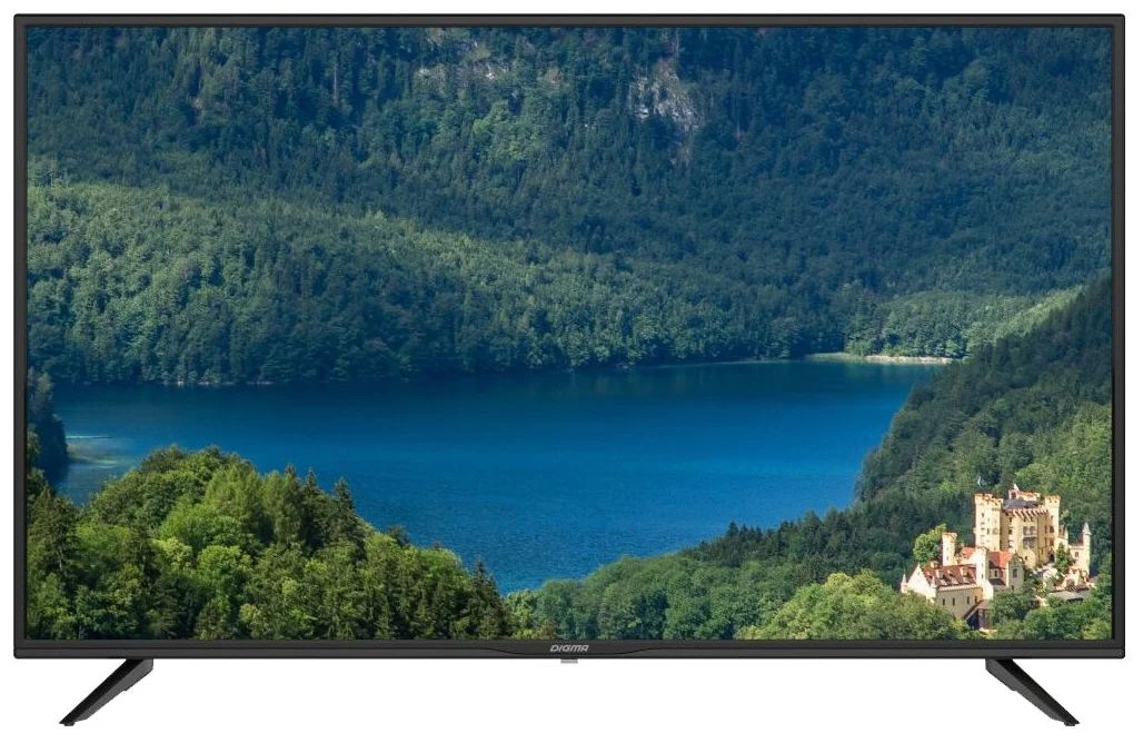 Телевизор DIGMA DM-LED43UBB31, 43"(109 см), UHD 4K, купить в Москве, цены в интернет-магазинах на Мегамаркет