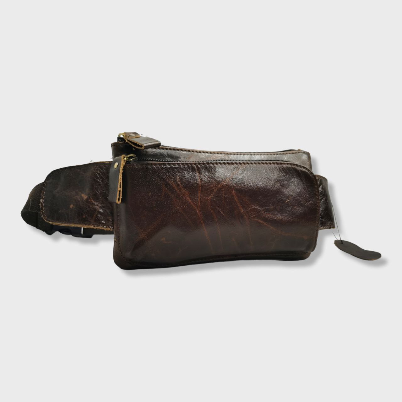 Поясная сумка унисекс BRUONO STN-2019, темно-коричневый - купить в BRUONO, цена на Мегамаркет