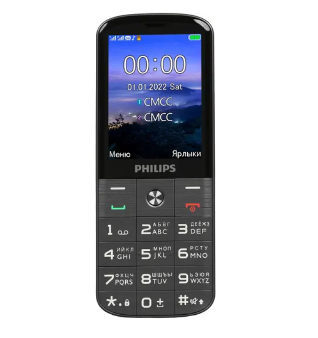 Мобильный телефон Philips Xenium E227 32Mb Dark Grey, купить в Москве, цены в интернет-магазинах на Мегамаркет