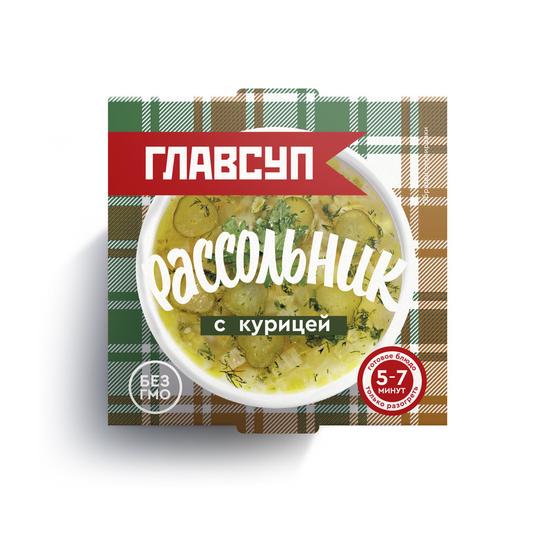 Суп Главсуп рассольник, с курицей, 250 г - купить в Глобус Гипермаркет - СберМаркет, цена на Мегамаркет