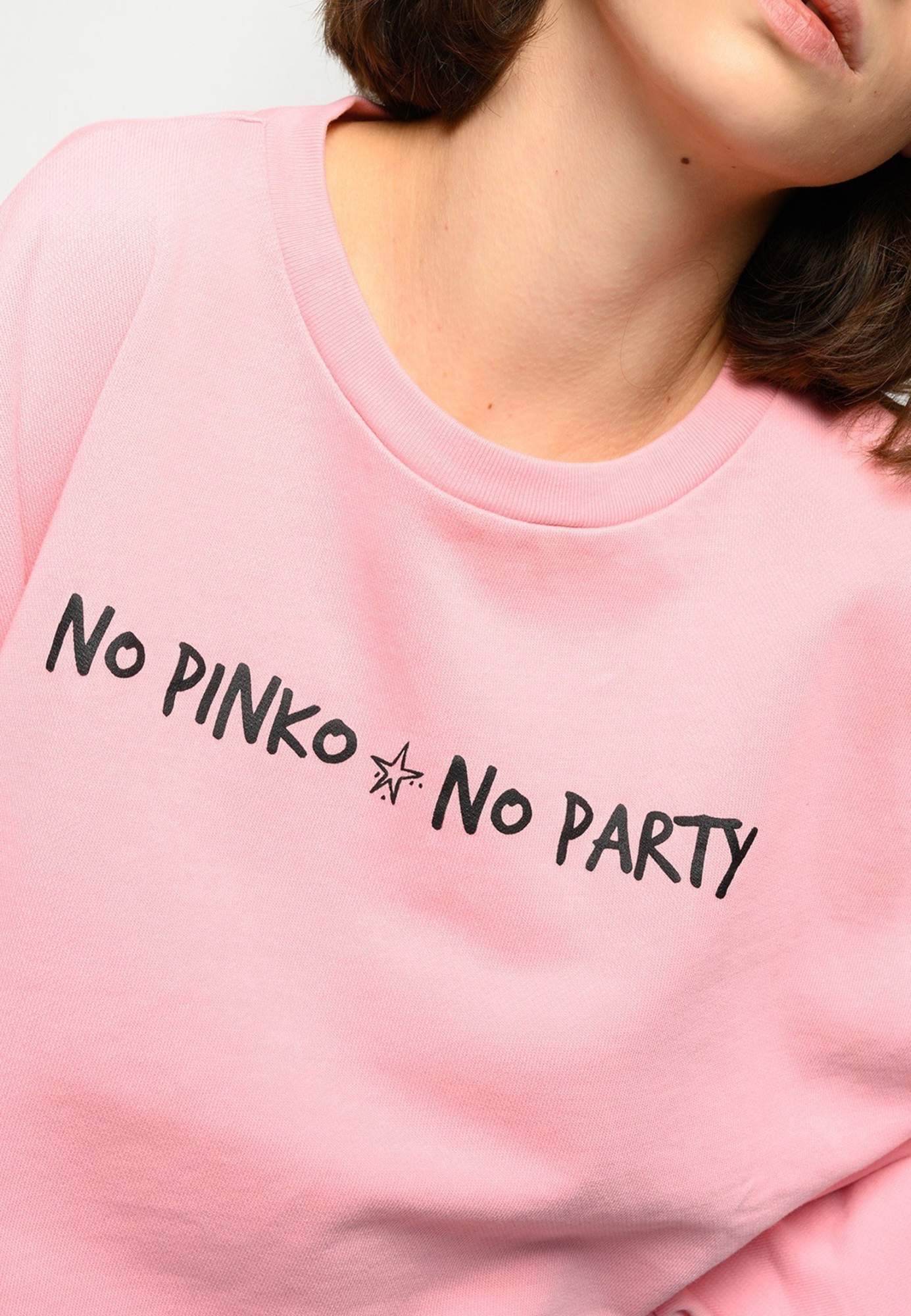 Свитшот женский Pinko 127606 розовый XS