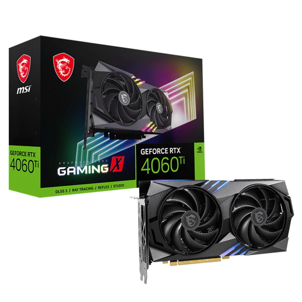 Видеокарта MSI NVIDIA RTX 4060 Ti GAMING X (RTX 4060 Ti GAMING X 16G) - купить в ВИРАЖ М, цена на Мегамаркет