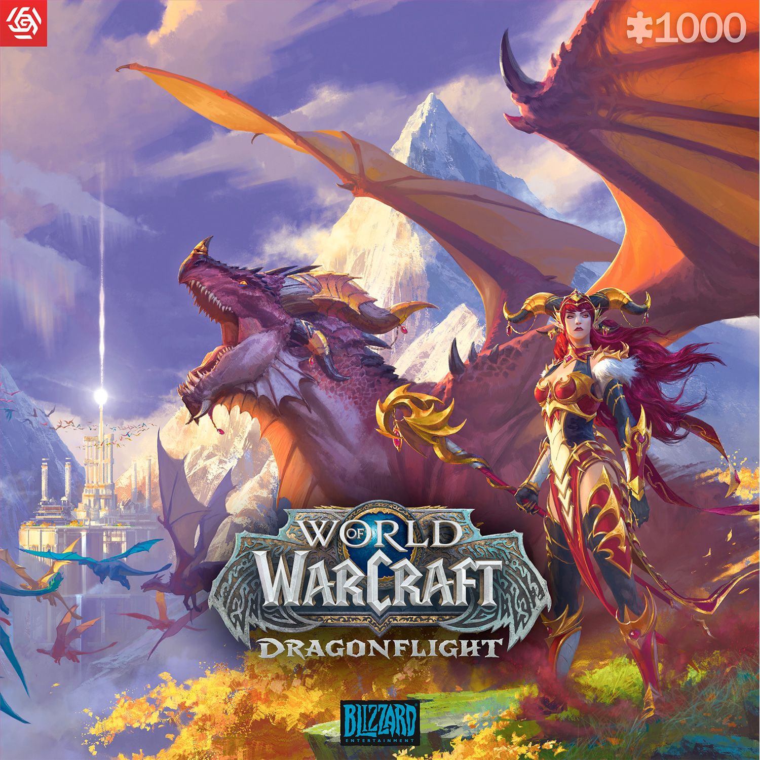 Купить пазл Good Loot World of Warcraft Dragonflight Alexstrasza - 1000  элементов Gaming серия, цены на Мегамаркет | Артикул: 600011043151