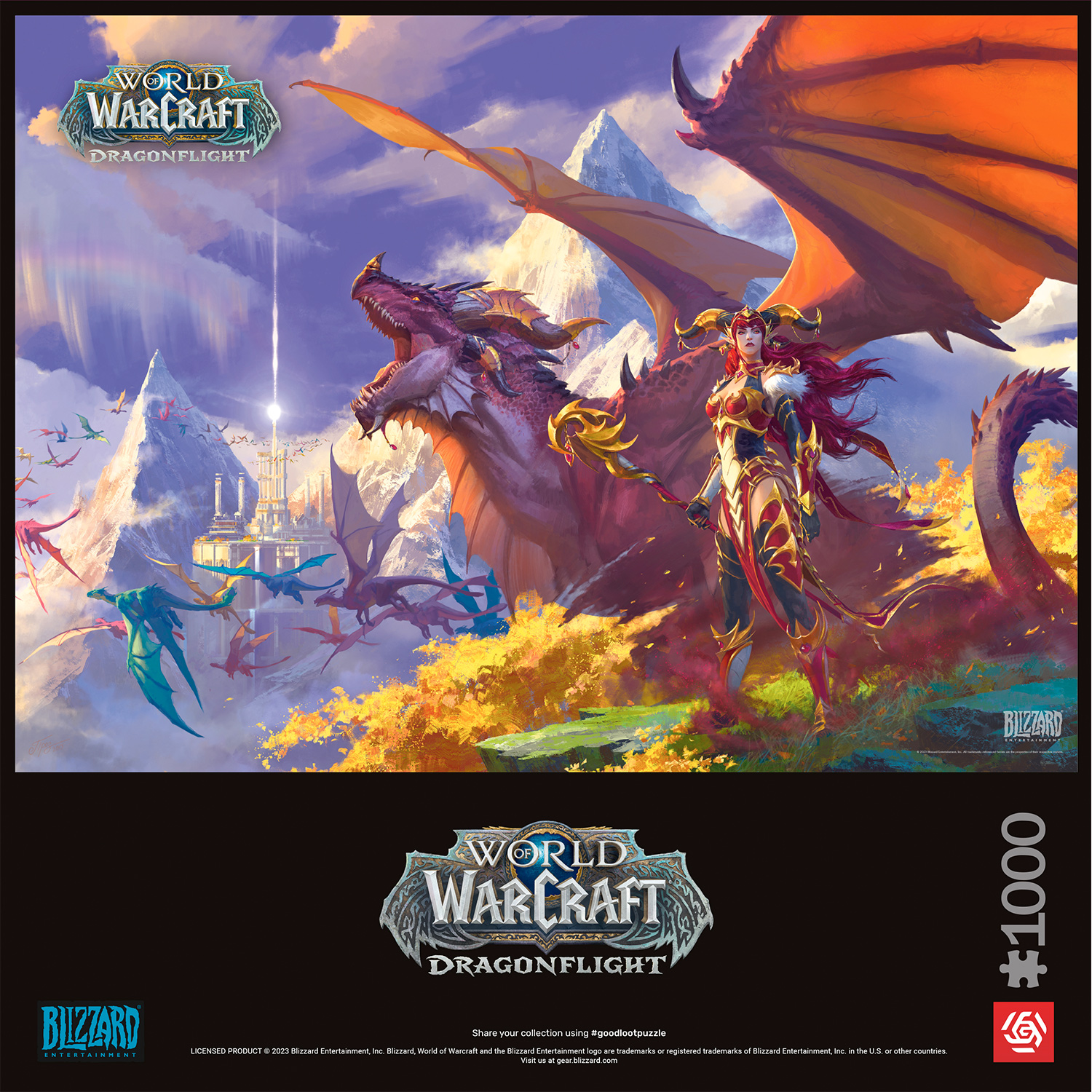 Купить пазл Good Loot World of Warcraft Dragonflight Alexstrasza - 1000  элементов Gaming серия, цены на Мегамаркет | Артикул: 600011043151