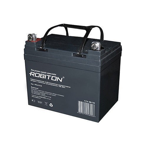 Герметизированный свинцово-кислотный аккумулятор ROBITON VRLA12-35