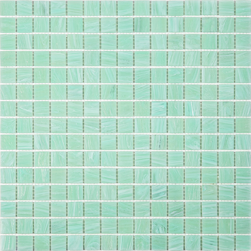 Мозаичная плитка Alma Mono Color STM20 зеленый светлый