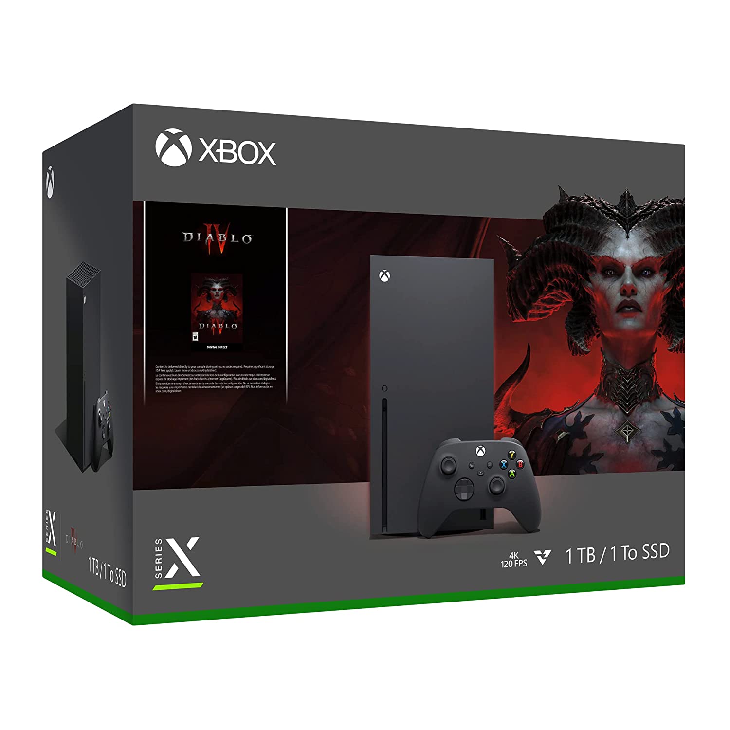 Приставка игровая Microsoft Xbox Series X Diablo IV Bundle, купить в  Москве, цены в интернет-магазинах на Мегамаркет