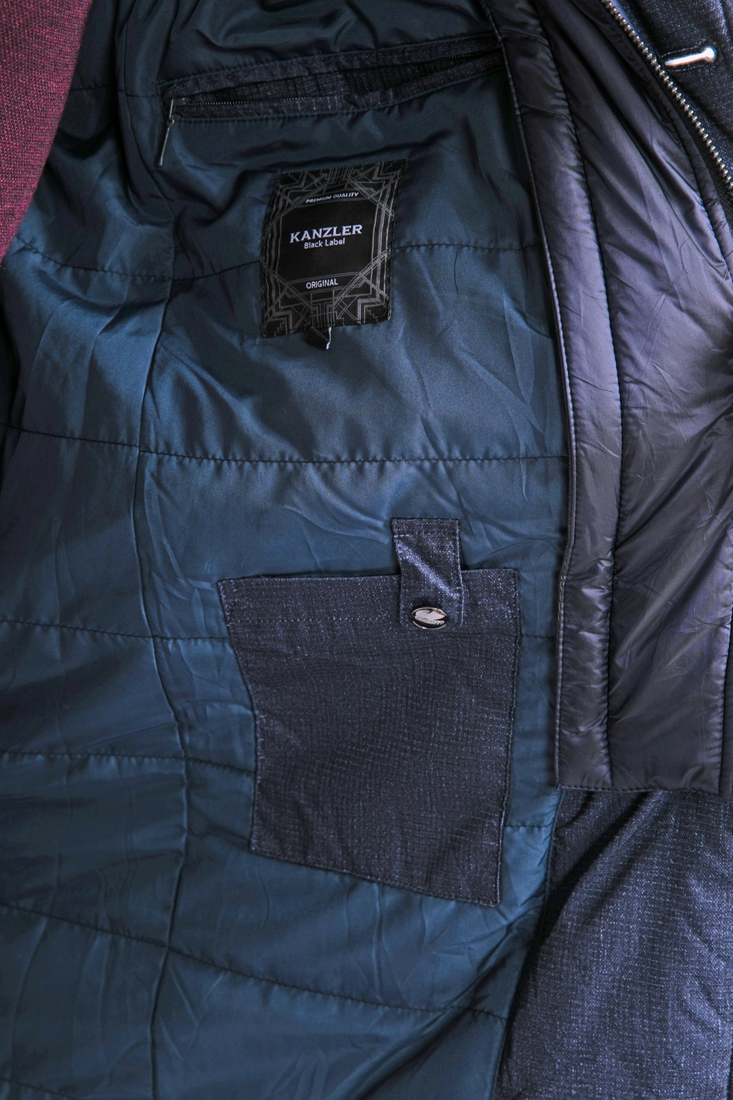 Куртка мужская Kanzler 20W-JPBL01-WF/90 синяя 50 RU