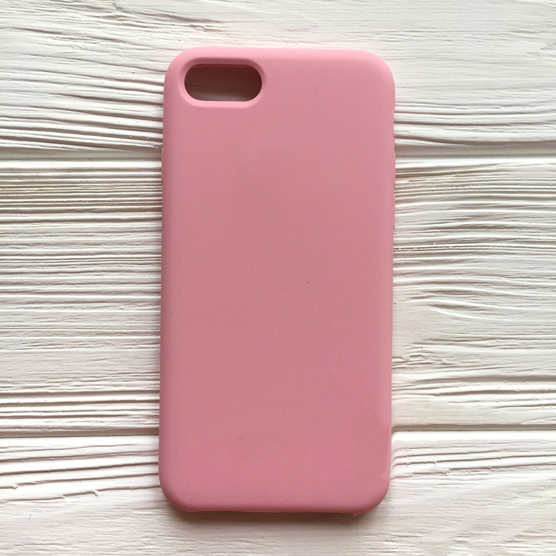 Силиконовый чехол Silicone Case для iPhone 7 / 8 / SE (2020), светло-розовый,  купить в Москве, цены в интернет-магазинах на Мегамаркет