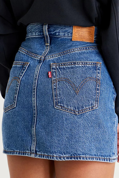 Юбка женская Levi's 27889 синяя 28