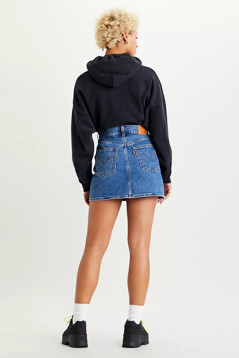 Юбка женская Levi's 27889 синяя 28