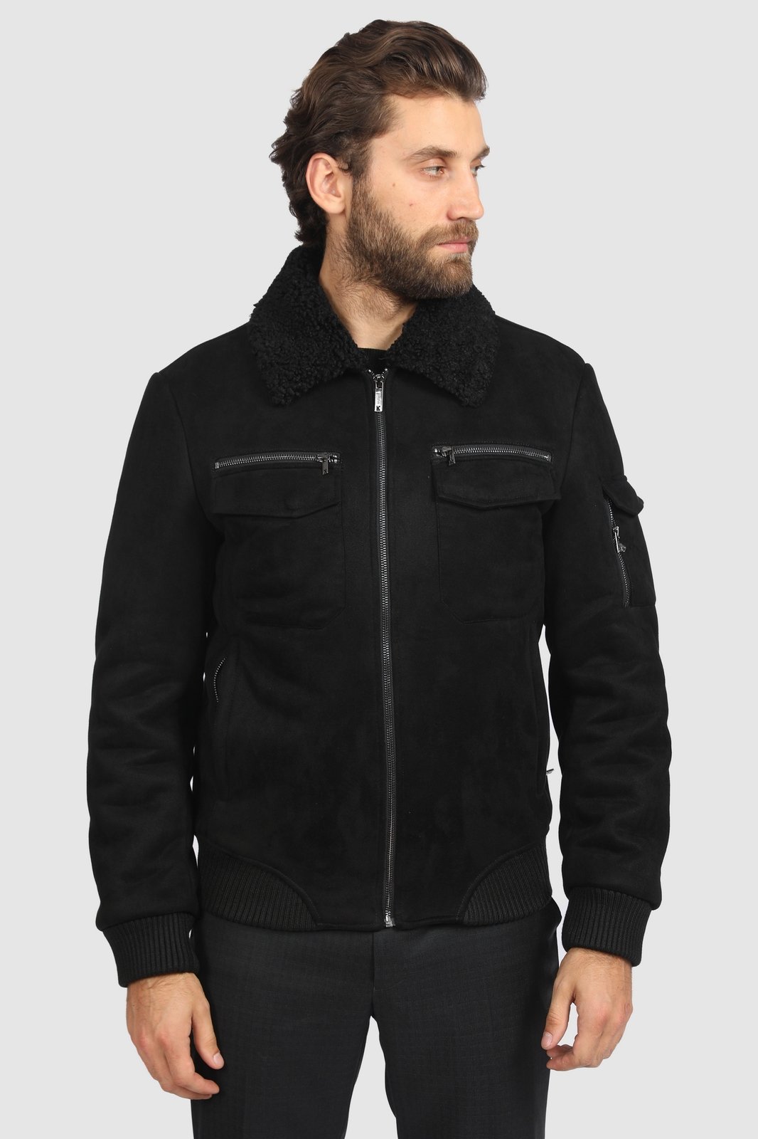 Куртка мужская Kanzler 19W-JPAW03AF-WF/09 черная 60 RU